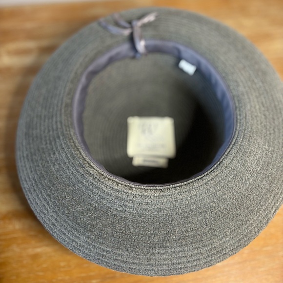 WALLAROO BRINDABELLA CHARCOAL LARGE BRIM HAT - Picture 3 of 6